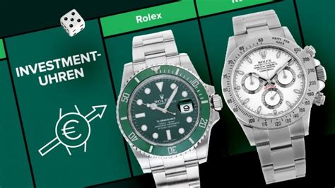 rolex wertanlage modelle